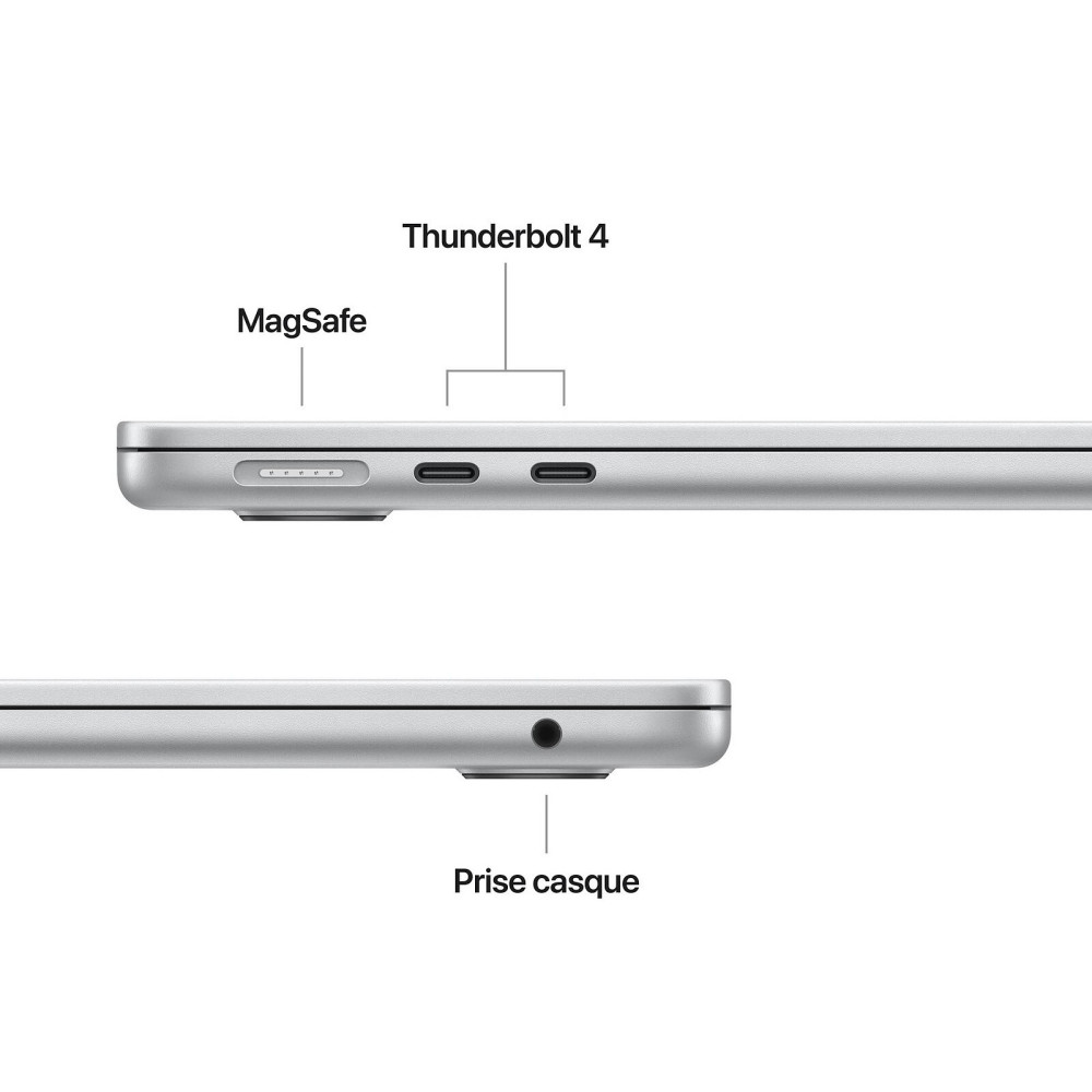 MW0X3FN-A MacBook Air M4 13" 2025 16Go / 512Go SSD / Silver