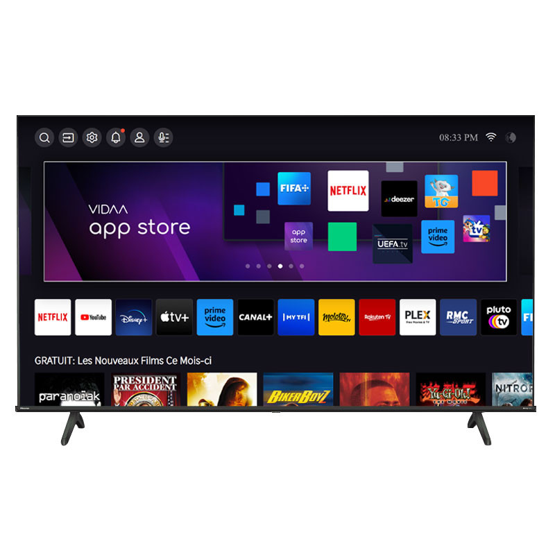 TV HISENSE A6N 55" Smart Série 4K UHD / Noir
