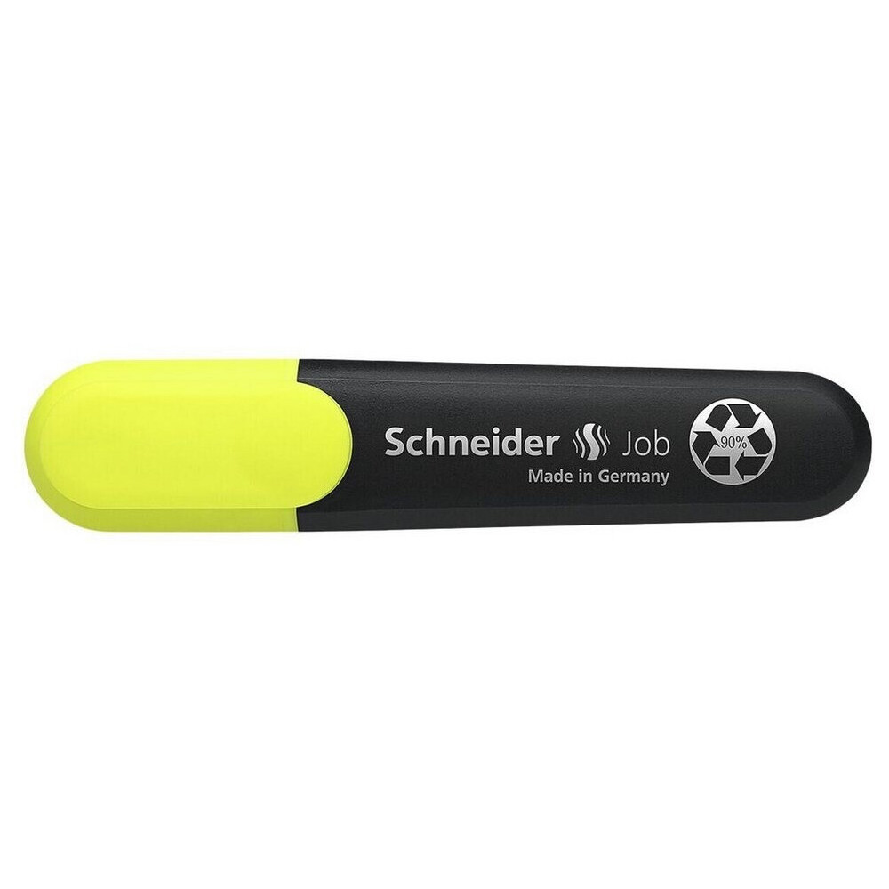 Pack de 10 SURLIGNEUR Schneider  JOB 150 / JAUNE