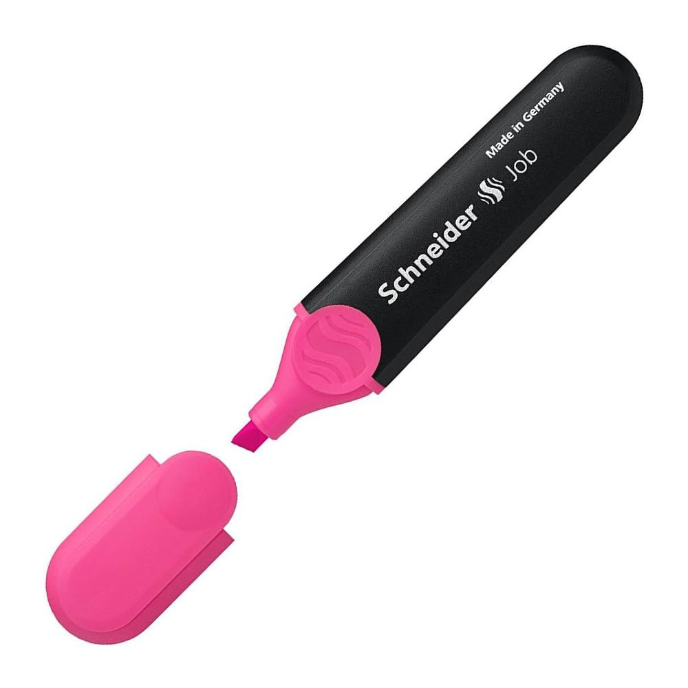 Pack de 10 Surligneur Fluo JOB SCHNEIDER / Rose