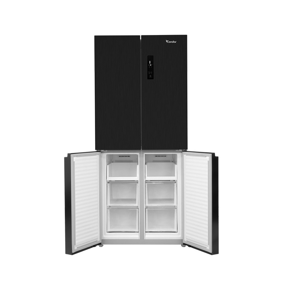 Réfrigérateur CONDOR No Frost INVERTER Side by Side 424 Litres / Dark Inox