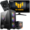 Setup Gamer Special Pc de Bureau Gaming / Ryzen 5 5500 / RTX 5050 8G / 16 Go Avec Écran Gaming Asus TUF Gaming 24.5" Full HD VA / 200 Hz