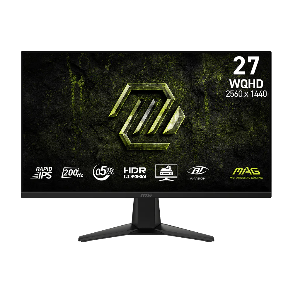 Écran Gaming MSI MAG 275QF E20 27" WQHD IPS / 200 Hz / Noir