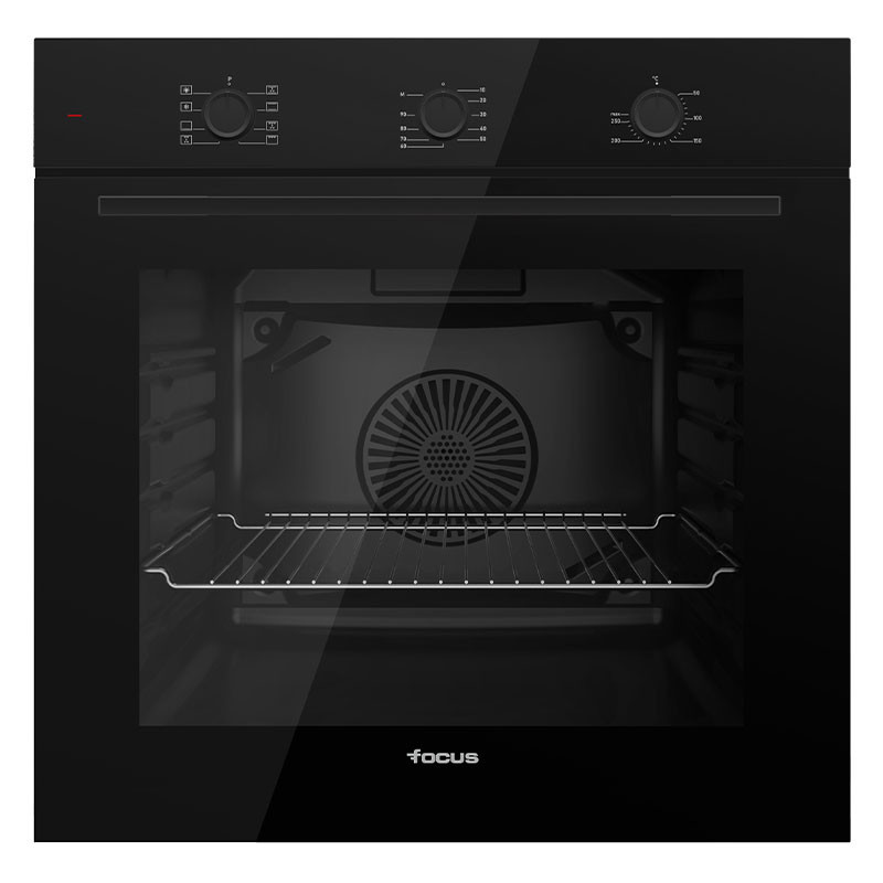 FOUR ÉLECTRIQUE Encastrable Multifonctions Focus F525B / 60 cm / Noir