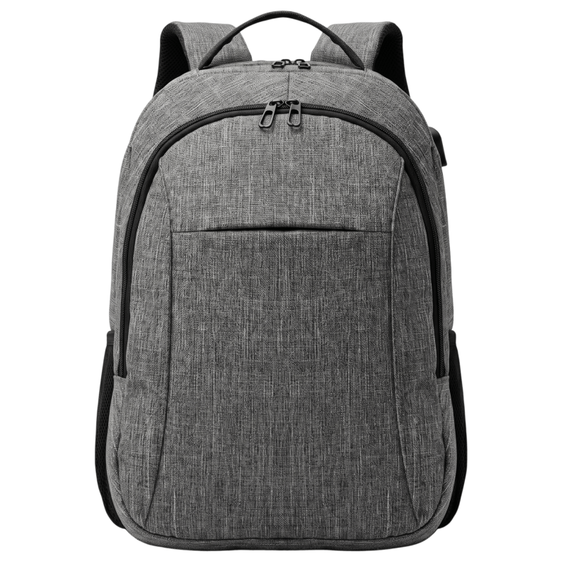 SAC A DOS  16.1" +PORT USB -SWISS-GRIS