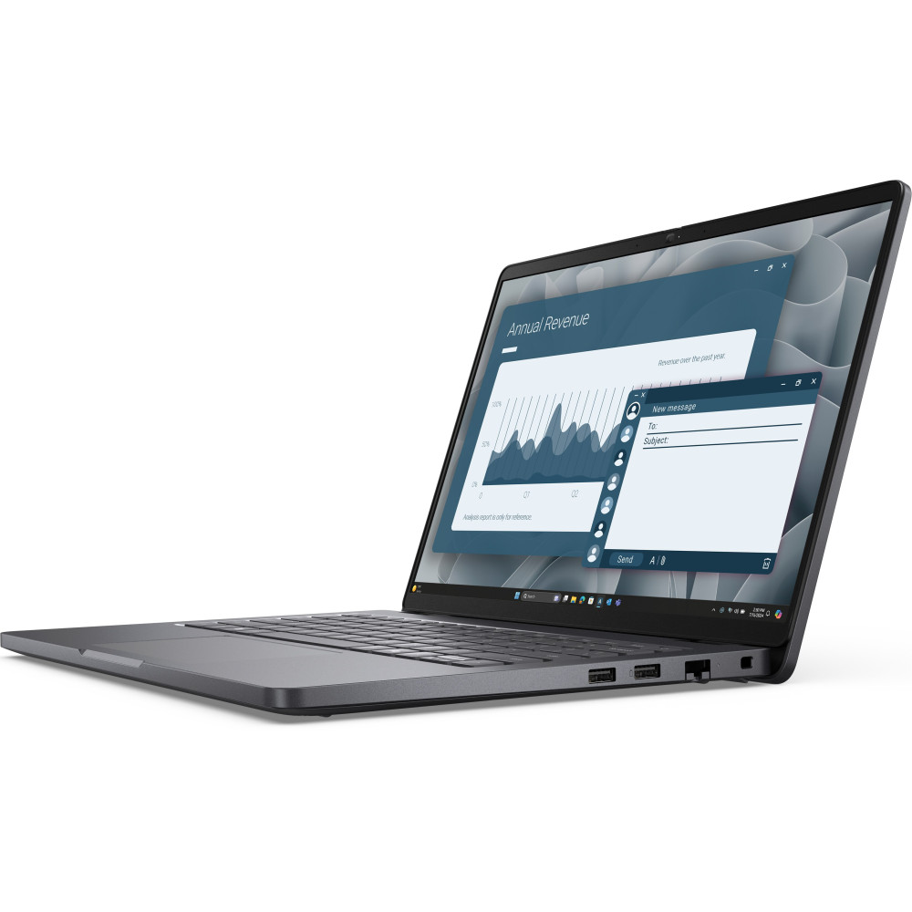 PC Portable Dell Pro 14 / Ryzen 5 PRO 220 / 16 Go DDR5 / 512 Go SSD / Gris