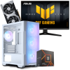 Setup Gamer Special Pc de Bureau Gaming / Ryzen 5 7500F / RTX 5060 Ti 8G / 16 Go Avec Écran Gaming Asus TUF 24.5" Full HD VA / 200 Hz