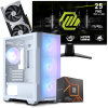 Setup Gamer Special Pc de Bureau Gaming / Ryzen 5 7500F / RTX 5060 Ti 8G / 32 Go Avec Écran Gaming MSI MAG 24.5" Full HD IPS / 200 Hz