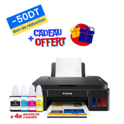 Imprimante Multifonction réservoir intégré CANON PIXMA G3410 Couleur Wifi 3en1 / Avec Cadeau Offert