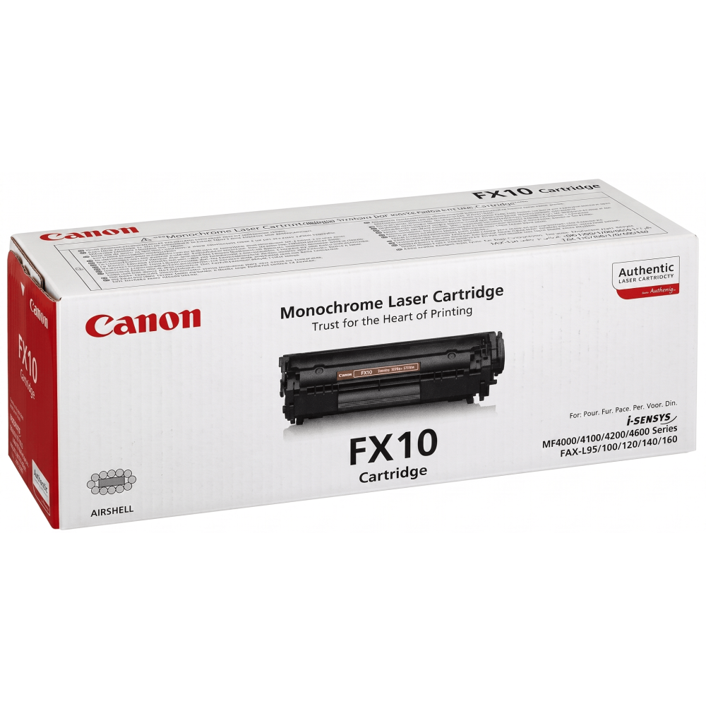 Toner Canon FX-10 Cartridge / 2000 pages / Noir