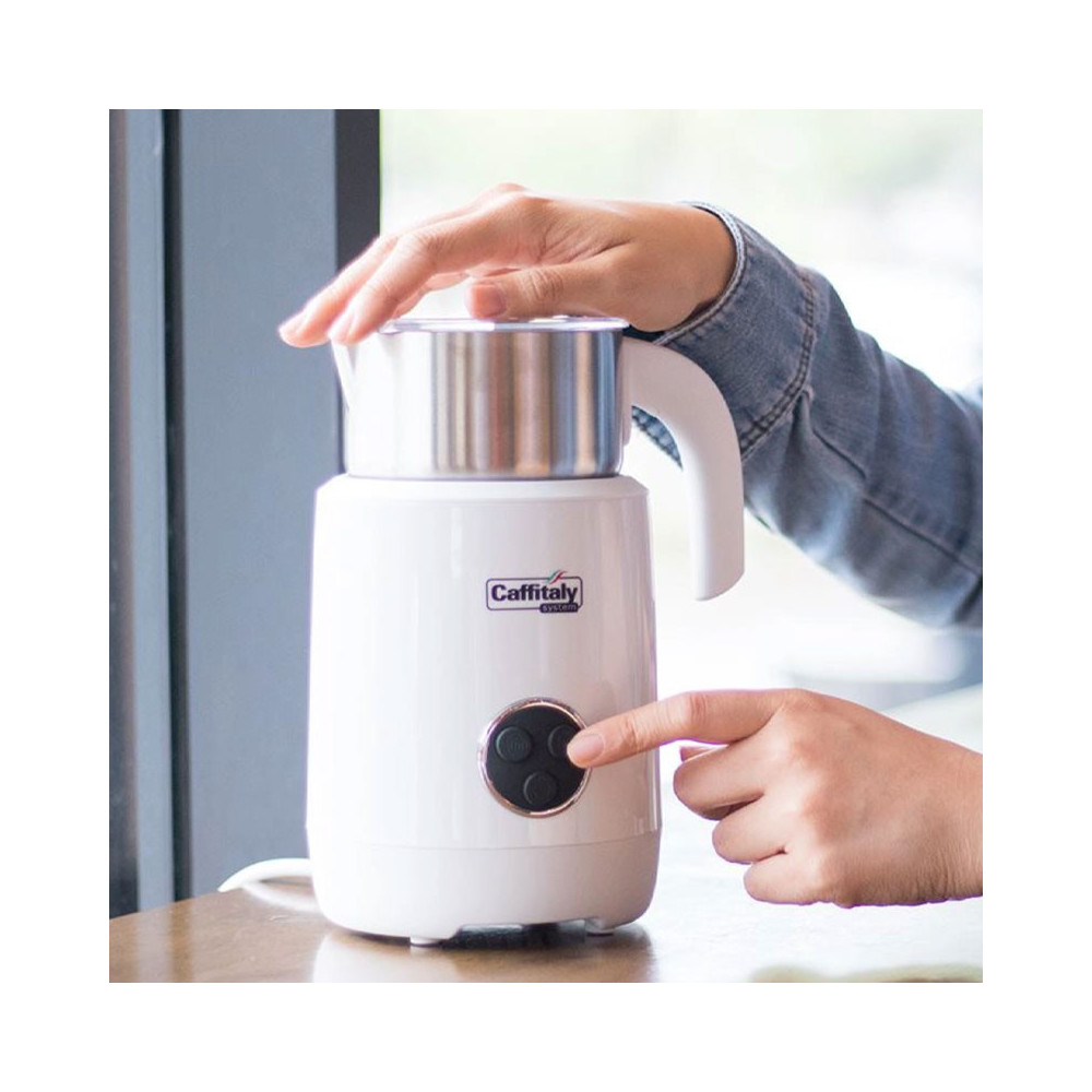 Mousseur à Lait CAFFITALY 250ml / Blanc / F04MK