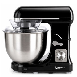 Robot Pétrin TOPMATIC 6 Litres / 1400W / Noir