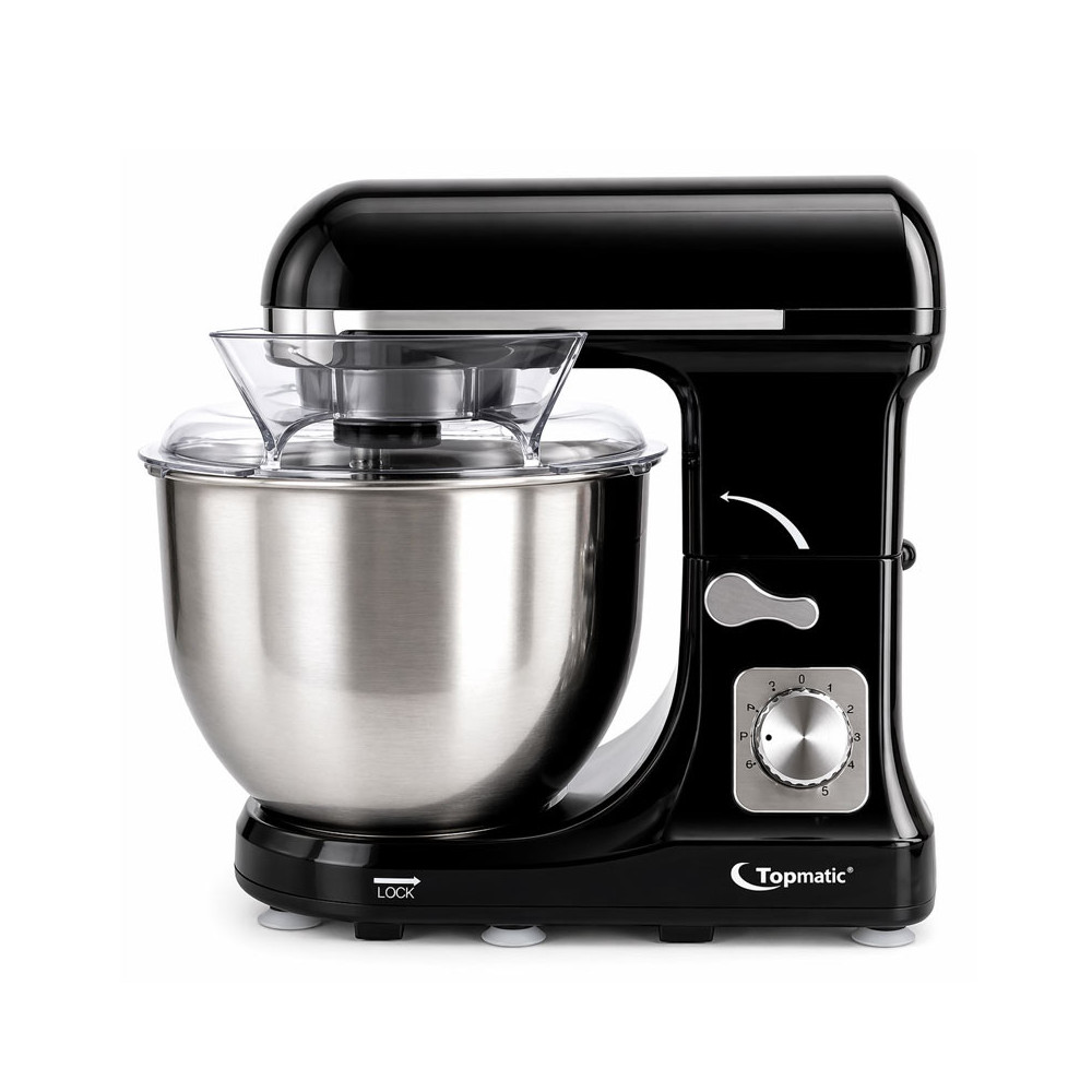 Robot Pétrin TOPMATIC 6 Litres / 1400W / Noir