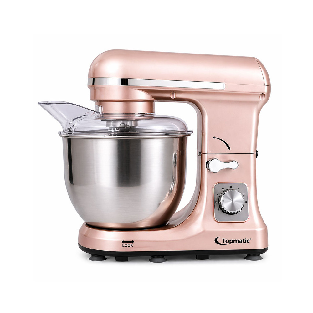 Robot Pétrin TOPMATIC 5 Litres / 1400W / ROSE GOLD