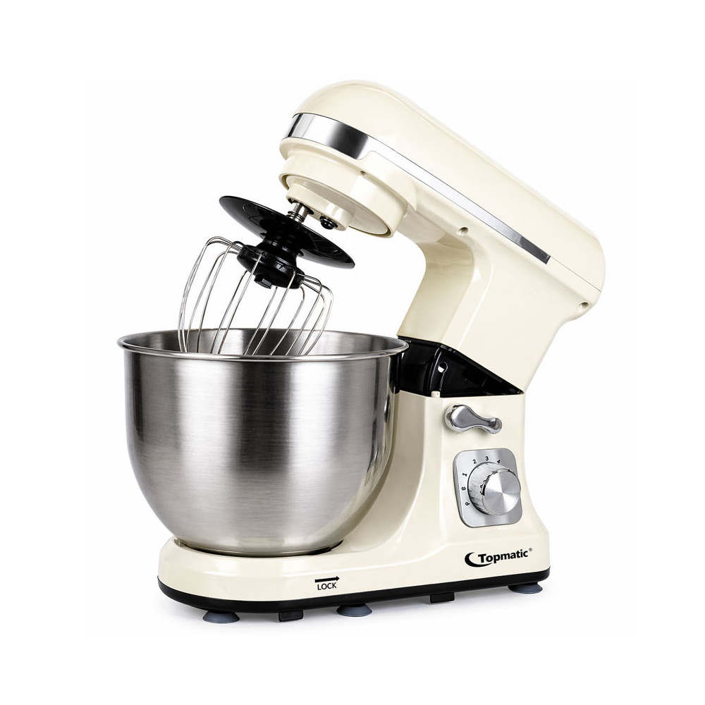 Robot Pétrin TOPMATIC 5 Litres / 1400W / Beige