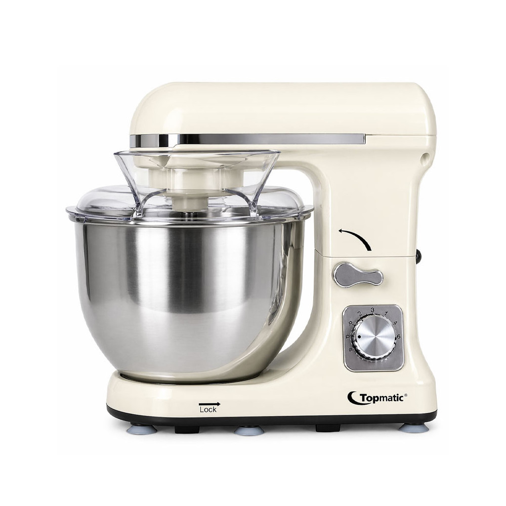 Robot Pétrin TOPMATIC 5 Litres / 1400W / Beige