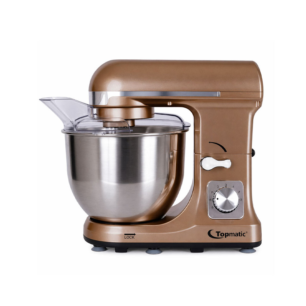 Robot Pétrin TOPMATIC 5 Litres / 1400W / Cuivre