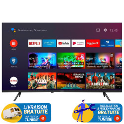 TV TELEFUNKEN 55” G3FN 4K GOOGLE TV AVEC RÉCEPTEUR INTÉGRÉ
