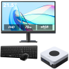 Mini Pc de bureau BCHUWI LarkBox X / i3-1220P / 8 Go / 256 Go SSD / Windows 11 / Blanc Avec ECRAN XIAOMI 21.45'' FHD 75Hz