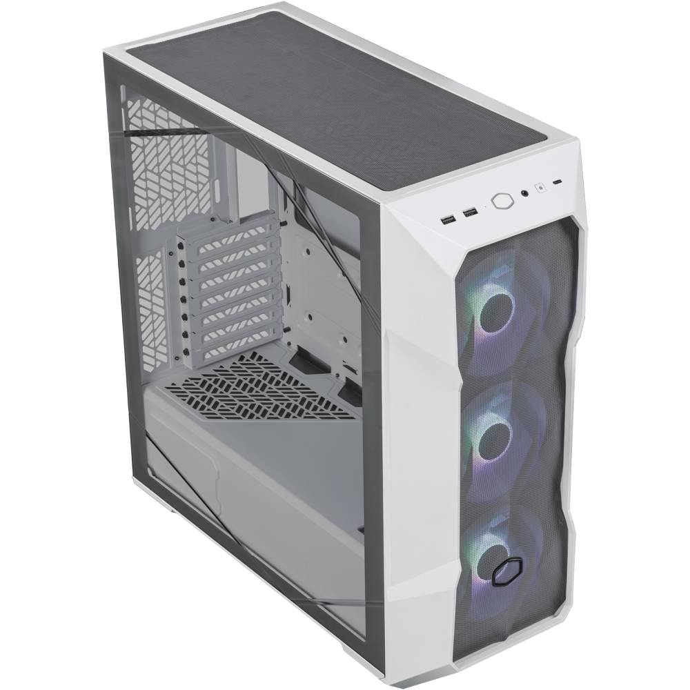 Boîtier Cooler Master MasterBox TD500 Mesh V2 / Blanc