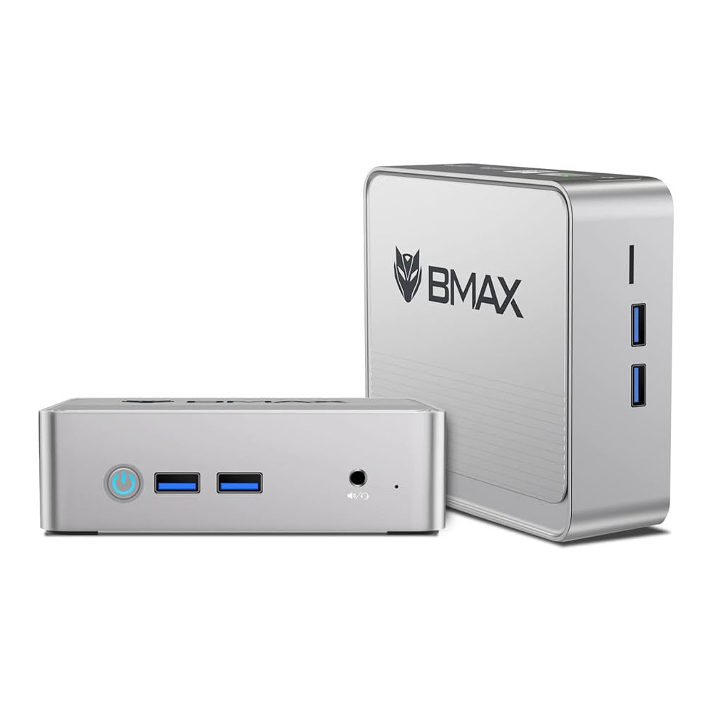 Mini Pc de bureau BMAX B3  N5095 / 8GB 256SSD / Windows 11 / Noir Avec ECRAN XIAOMI A22i EU 21.45'' FHD 75Hz