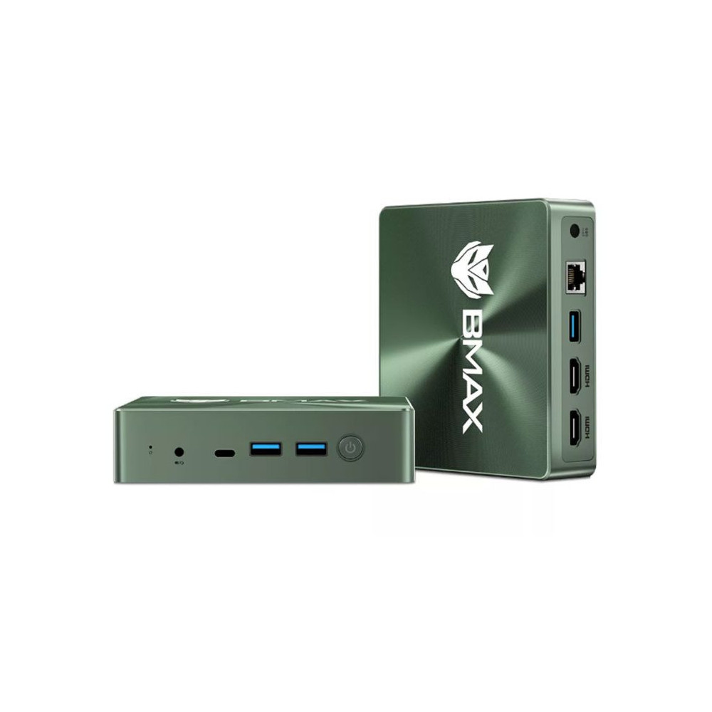 Mini Pc de bureau BMAX B6 PLUS / i3-1000NG4 / 12 Go / 512 Go SSD / Windows 11 / Vert Avec ECRAN XIAOMI A22i EU 21.45'' FHD 75Hz