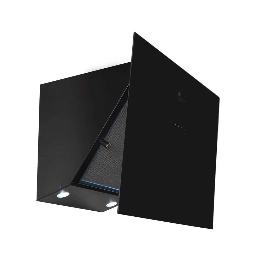 HOTTE Decorative MONTBLANC 60CM / Noir Vitré  HMI90DGTBL