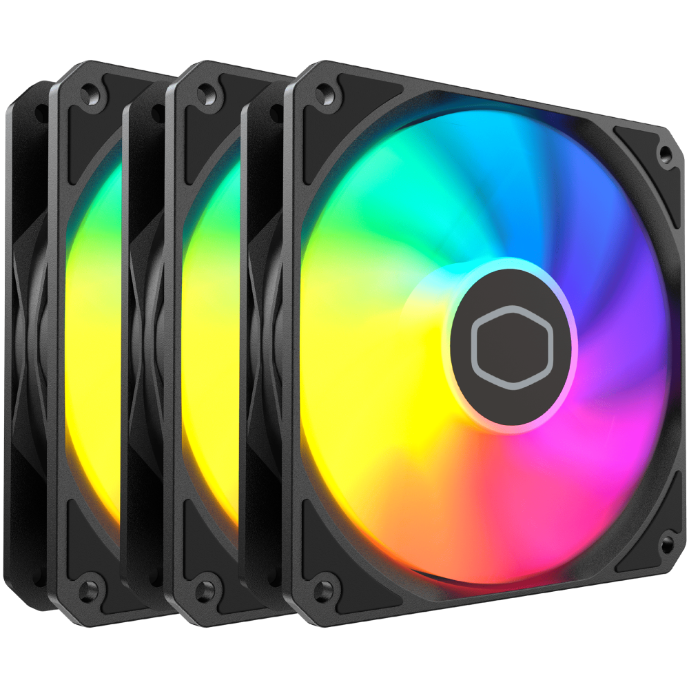 Ventilateur Cooler Master MF120 LITE 3en1 ARGB / Noir