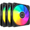 Ventilateur Cooler Master MF120 LITE 3en1 ARGB / Noir