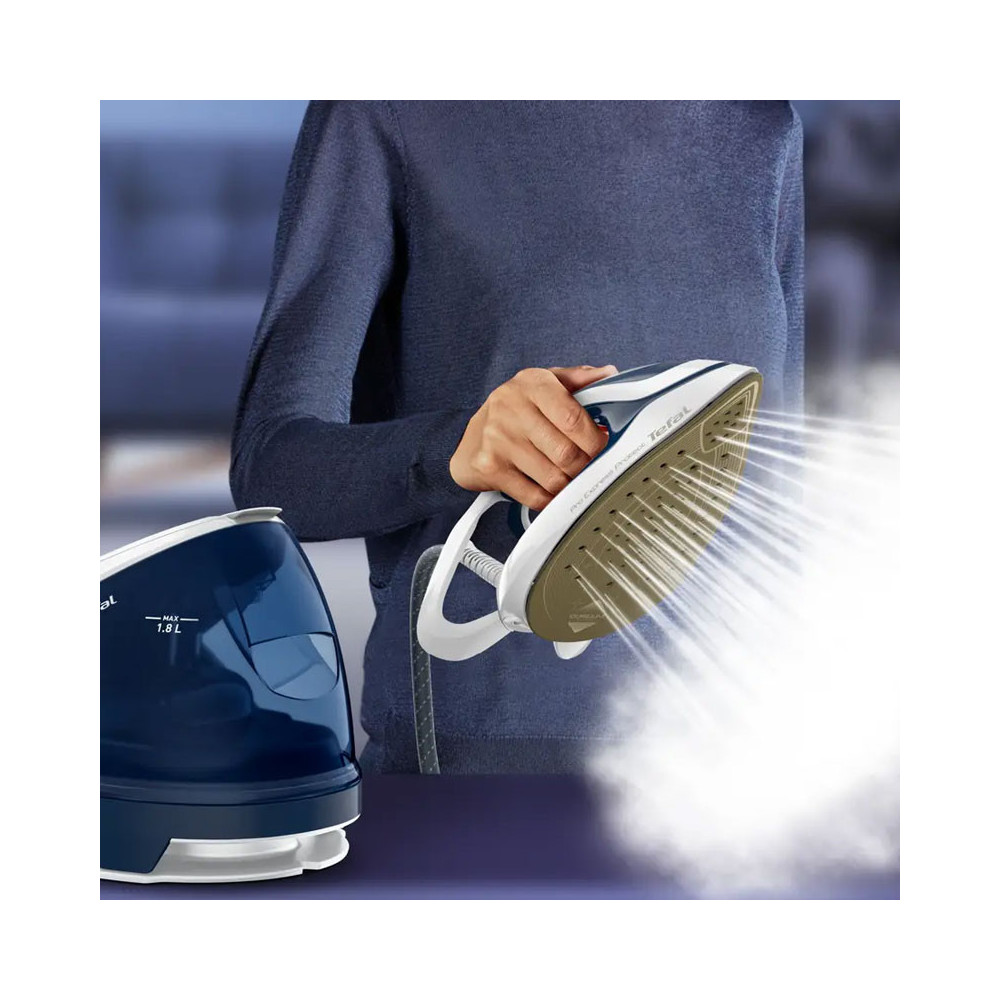 CENTRAL A VAPEUR TEFAL 2600W / Blanc et Bleu