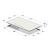 Dimensions : 520 x 870 x 51mm