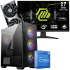 Setup Gamer Special Pc de Bureau Gaming / i5-12600K / RTX 5070 12G / 32 Go Avec Écran Gaming MSI MAG 272F X24 27" Full HD IPS / 240 Hz