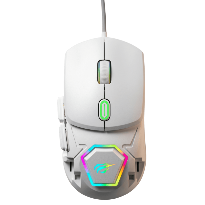 Souris Gaming Havit MS965 / RGB / Blanc