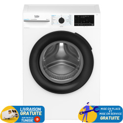 Machine a laver BEKO 7kg 1200tr INVERTER / Blanc / BM3WFU47200BW