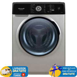 Machine À Laver Automatique Brandt BAL82SBL / 8Kg / Black Edition