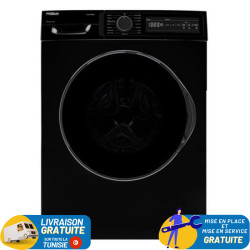 Machine à laver Frontale Condor / 9 Kg / 1200 trs / Noir