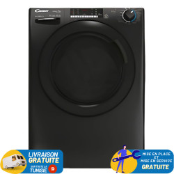 Machine à Laver CANDY  9KG / 1400tr / Noir / CO1484TMBB-04