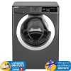 Machine à laver Smart Hoover 9 KG / Nettoyage vapeur / Silver Chrome