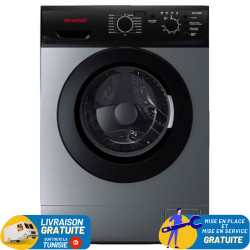 Machine À Laver Frontale BRANDT 7KG / 1000 TRS / SILVER