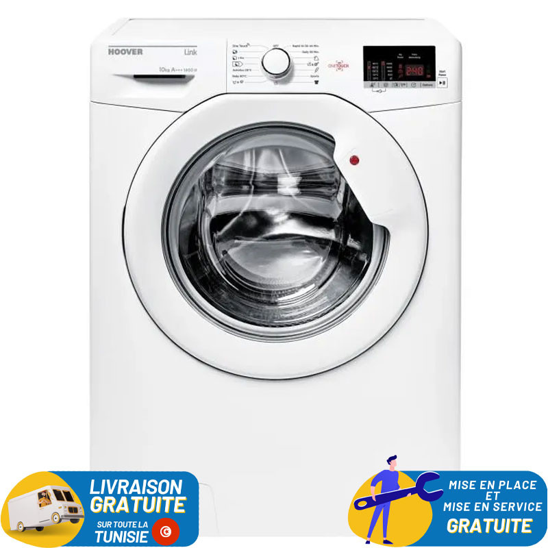 LAVE LINGE FRONTAL HOOVER 7KG BLANC
