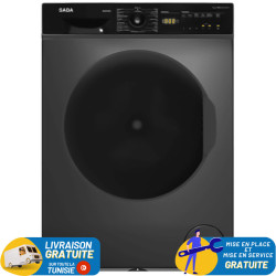 MACHINE A LAVER SABA 9KG / 1400tr / DARK SILVER