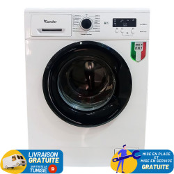 Machine à laver Frontale Condor / 7 Kg / Blanc / CON-G710
