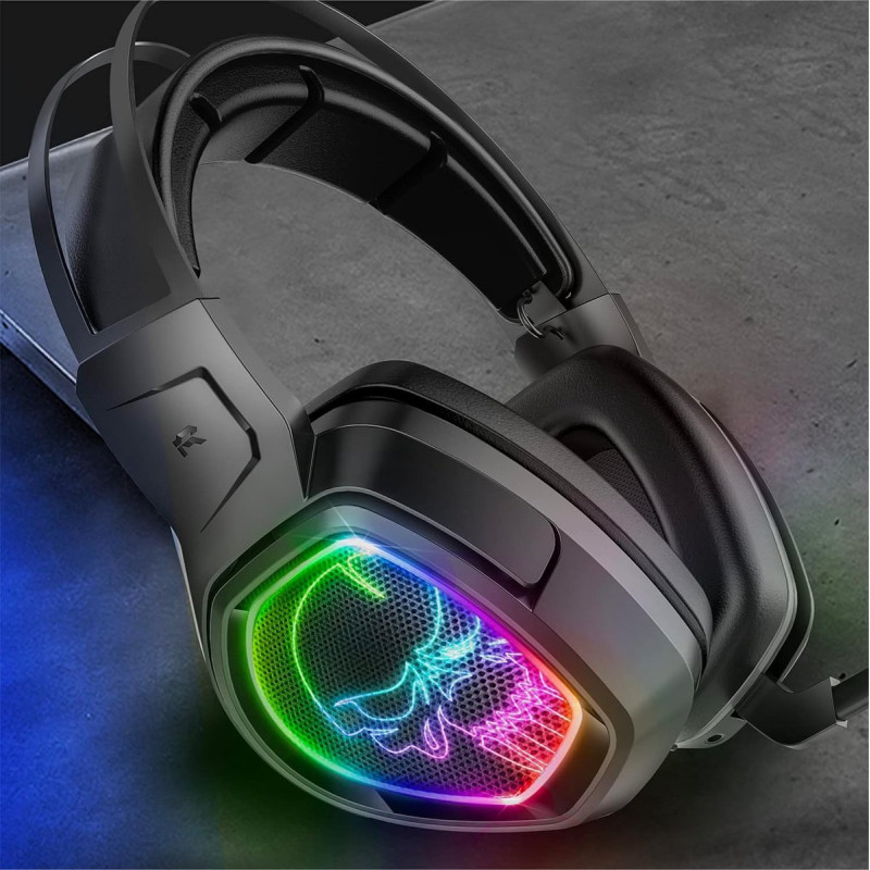 Casque Gaming  Sans Fil SPIRIT OF GAMER XPERT H1300 RGB / Noir