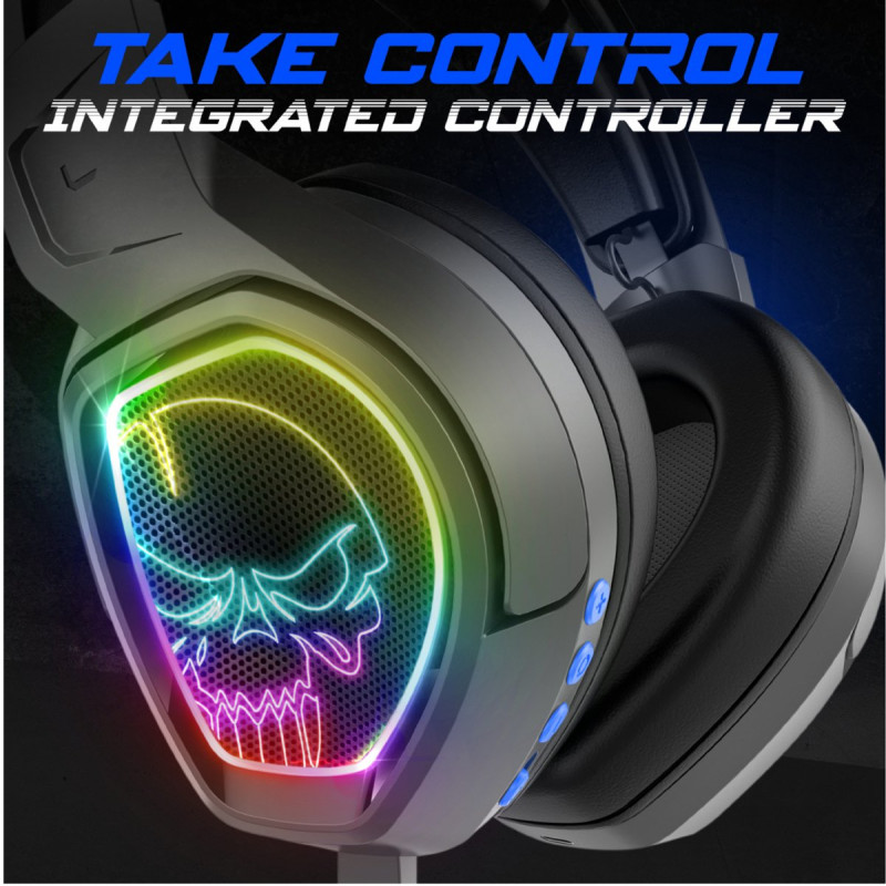 Casque Gaming  Sans Fil SPIRIT OF GAMER XPERT H1300 RGB / Noir