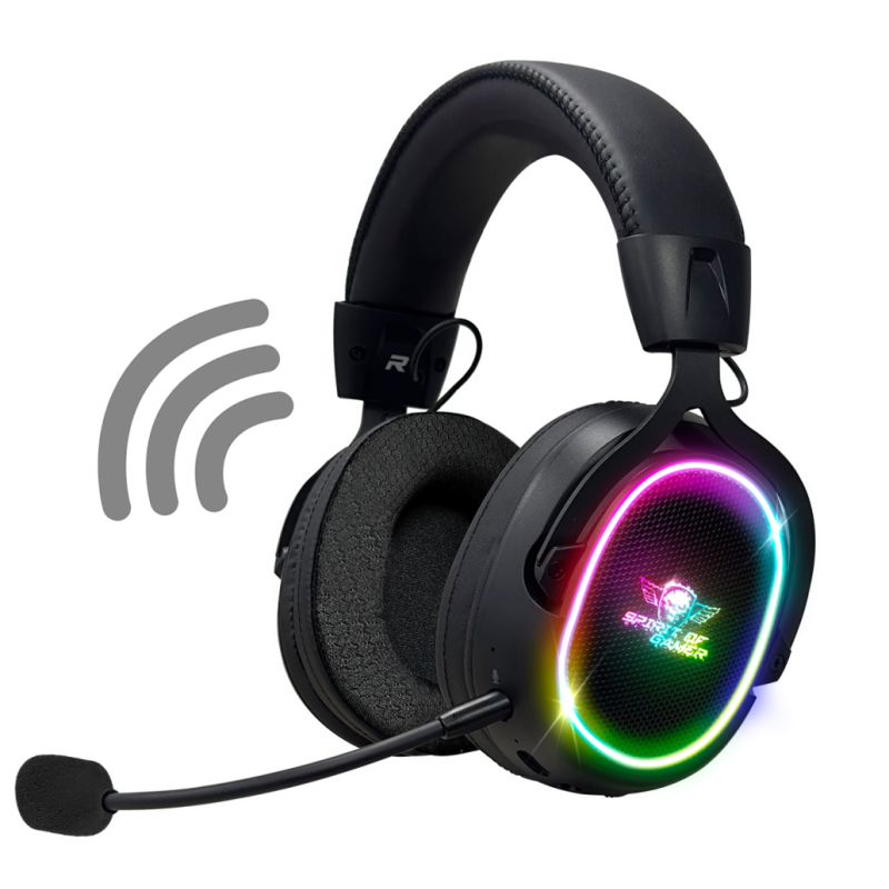 Micro Casque Sans FIL Gamer SPIRIT OF GAMER XPERT- H1200 - Noir