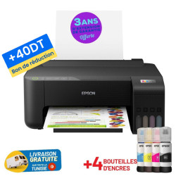 Imprimante Monofonction à réservoir intégré Epson ECOTANK L1250 / Wifi / Noir