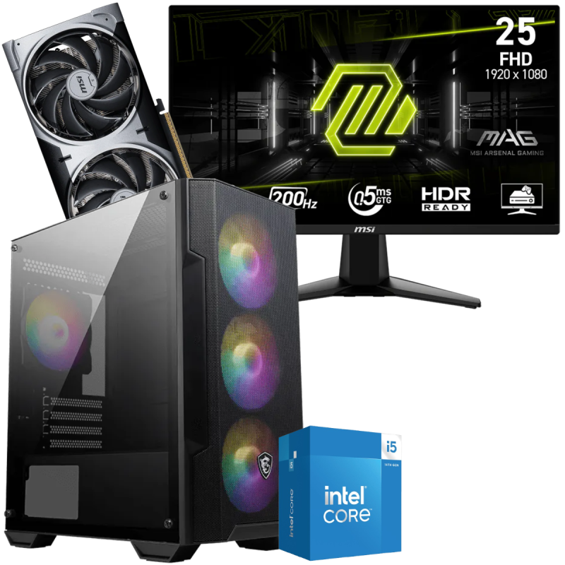 Setup Gamer Special Pc de Bureau Gaming  i5-14400F