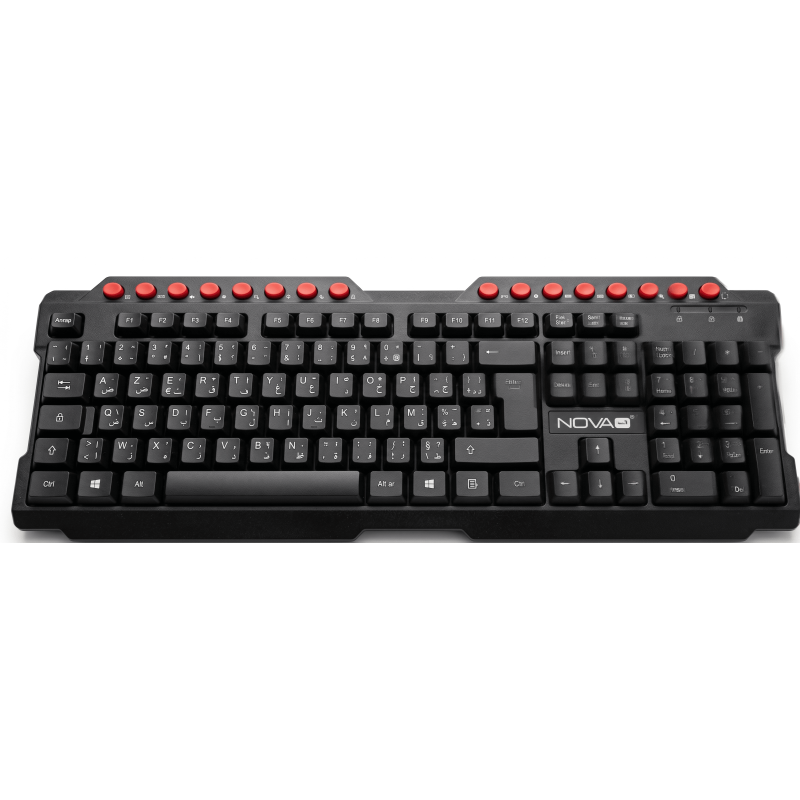 Clavier USB MultiMedia Nova NT-K8113M