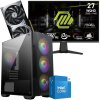 Setup Gamer Special Pc de Bureau Gaming / i5-14400F / RTX 5070 12G / 32 Go Avec Écran Gaming MSI MAG 27" WQHD IPS / 180 Hz