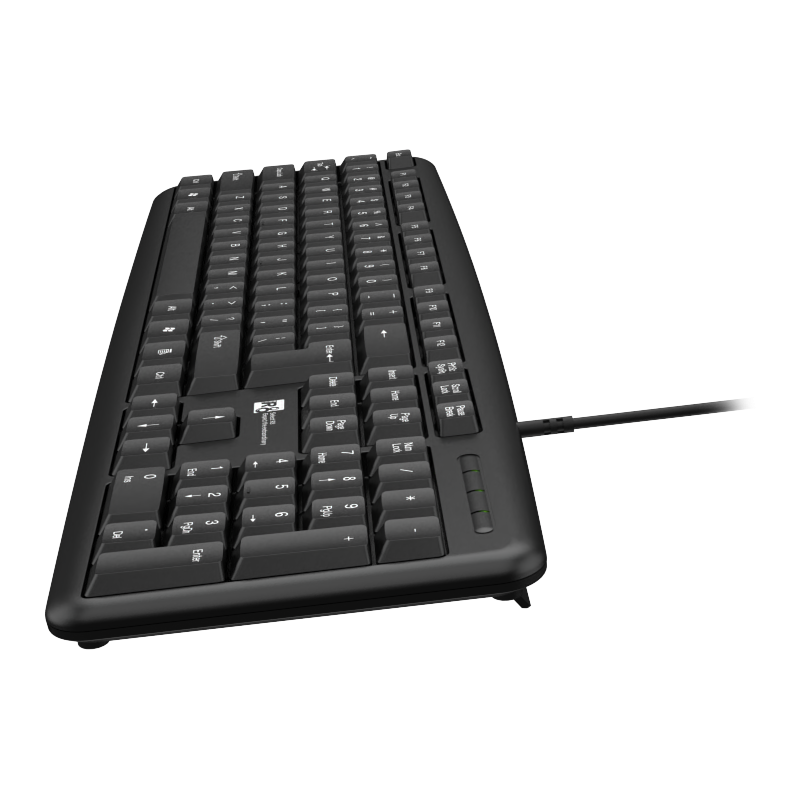 Clavier R8 1801 / AZERTY / USB / BLACK